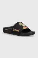 Klapki i japonki męskie - Skechers klapki SKECHERS X SNOOP DOGG męskie kolor czarny - miniaturka - grafika 1
