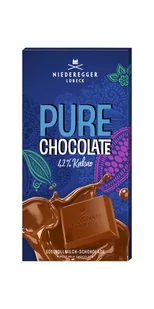 NIEDEREGGER Lubeck Pure Chocolate czekolada pełnomleczna 42% 100g - Czekolada - miniaturka - grafika 1