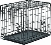 Sprzęt podróżny i transportery dla psów - Midwest MIDWEST CORNERSTONE DOUBLE DOOR DOG CRATE *24 63x45x50 - miniaturka - grafika 1