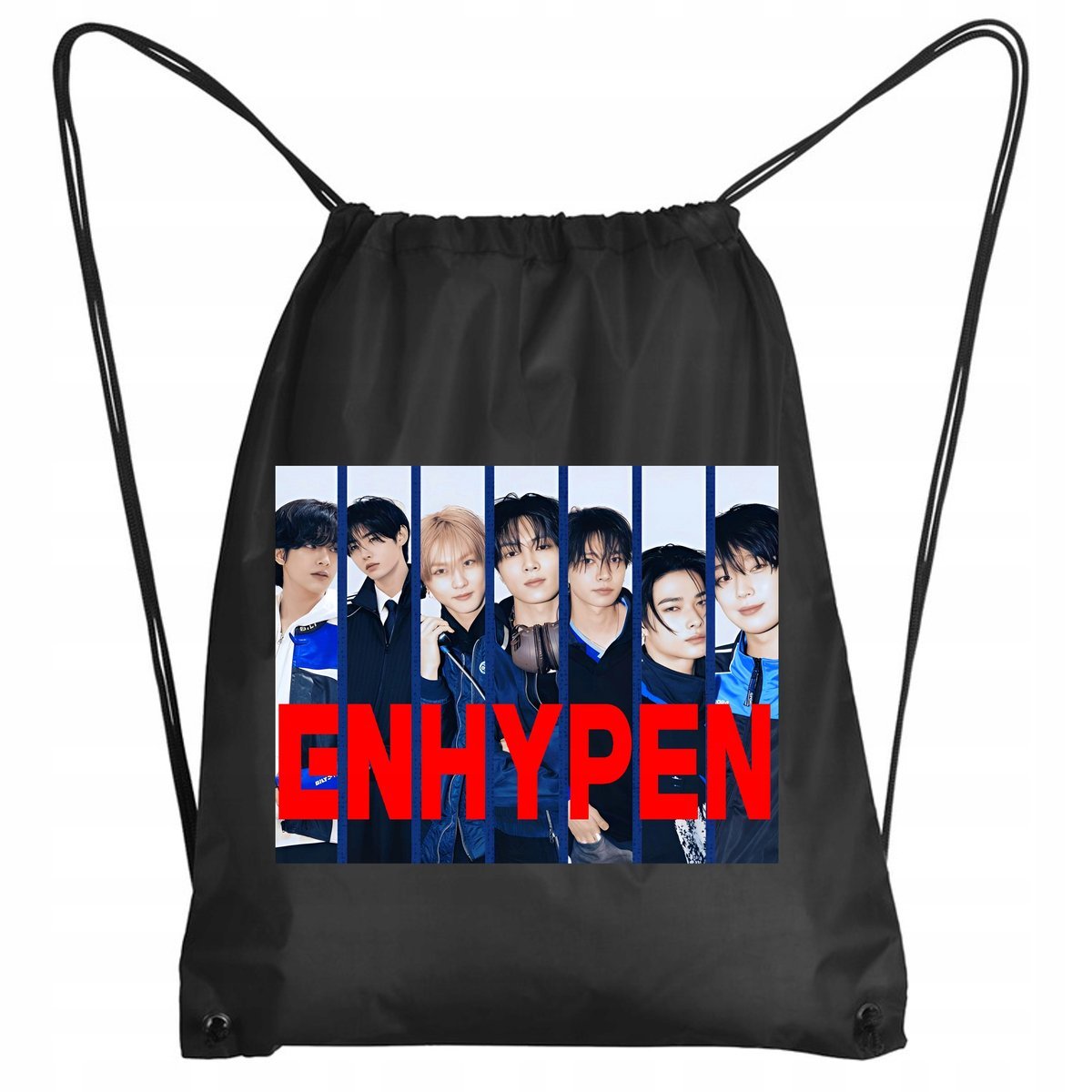 PLECAK ENHYPEN WOREK K-POP PREMIUM CZARNY P381