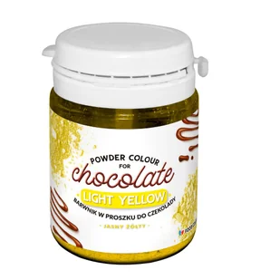 Food Colours do czekolady jasn żółty w proszku 20g - Dodatki do ciast w proszku - miniaturka - grafika 1