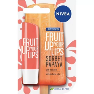 Nivea POMADKA Ochr.SORBET PAPAYA - Balsamy do ust - miniaturka - grafika 1