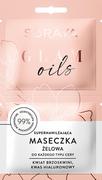 Maseczki do twarzy - Soraya Glam Oils - Supernawilżająca maseczka żelowa 10ml - miniaturka - grafika 1