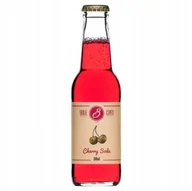 Napoje gazowane - Napój gazowany bezalkoholowy wiśnia Cherry Soda 200ml - Three Cents - miniaturka - grafika 1