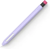 Etui na długopisy i pióra - Elago Etui Silikonowe Klasyczne Do Apple Pencil 2Gen Lavender - miniaturka - grafika 1