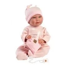 Lalka bobas Mimi 42cm Llorens - Lalki dla dziewczynek - miniaturka - grafika 1