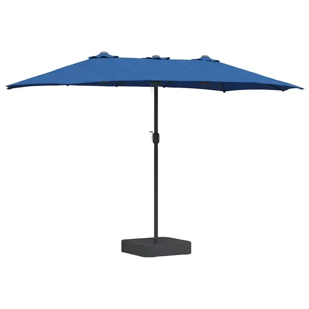 Parasolka ogrodowa Niebieski azur 385 x 209 x 244 cm