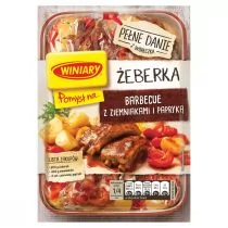 Winiary Pomysł na... Żeberka barbecue z ziemniakami i papryką 44 g - Szybkie dania obiadowe - miniaturka - grafika 1