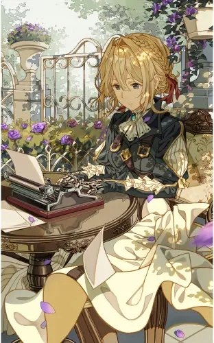 Plakat Anime Violet Evergarden ve_004 A2 (custom)