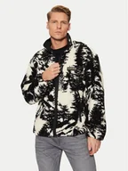 Bluzy męskie - Napapijri Polar T-Argient NP0A4HZJ Czarny Regular Fit - miniaturka - grafika 1