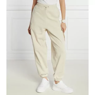 Tommy Jeans Spodnie dresowe | Regular Fit - Dresy damskie - miniaturka - grafika 1