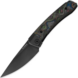 Kizer Mini Momo S35VN Tytan+Camo Carbon 80‘s Ki3663A2 - Scyzoryki Kizer Mini Momo S35VN Tytan+Camo Carbon 80‘s Ki3663A2 - Scyzoryki - miniaturka - grafika 1