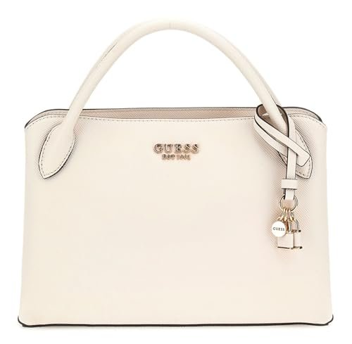 GUESS FEDANA Elite Satchel, torebka damska, wyjątkowa, Off White, Taglia unica