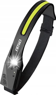 Innowacyjna Latarka Czołowa Led Cob Z Czujnikiem Ruchu + Kabel - Latarki Innowacyjna Latarka Czołowa Led Cob Z Czujnikiem Ruchu + Kabel - Latarki - miniaturka - grafika 1