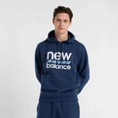 Bluzy męskie - Bluza New Balance Sport Graphic Fleece Hoodie NNY M MT51941NNY L - miniaturka - grafika 1