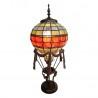 Lampy stojące - Clayre & Eef Oświetlenie dekoracyjne 6016, balon, dekor Tiffany - miniaturka - grafika 1