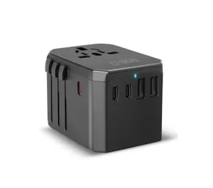 SBS TEADAPTGAN70WUNI GaN Travel Adapter 70W EU, UK, USA, AUS - Akcesoria podróżnicze - miniaturka - grafika 1