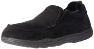 Kapcie damskie - Skechers Kapcie męskie Expected X-Larmen lekkie 315 975, Czarny, 46 EU - miniaturka - grafika 1