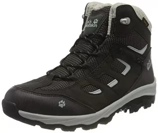 Buty dla chłopców - Jack Wolfskin Vojo Texapore Mid K dziecięce buty outdoorowe, uniseks, Phantom Light Grey, 28 EU - grafika 1