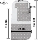 Śpiworki dla dzieci - Sango Trade ŚPIWOREK PRZEDSZKOLAKA + WORECZEK - miniaturka - grafika 1