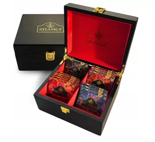 ZYLANICA DREWNIANE PUDEŁKO ZESTAW HERBAT - 40 torebek ekspresowych - Herbata - miniaturka - grafika 1