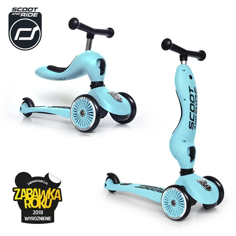 Scootandride Highwaykick1 2w1 Blueberry 96352