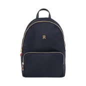 Plecaki - Plecak Tommy Hilfiger Poppy Th Backpack AW0AW15641 Space Blue DW6 - miniaturka - grafika 1