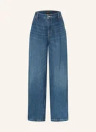 Spodnie damskie - Boss Jeansy Wide Leg gruen - miniaturka - grafika 1