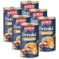 Mokra karma dla psów - Rinti Drinki z kurczakiem dla psów 6x185ml - miniaturka - grafika 1