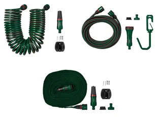 PARKSIDE® Zestaw wąż z przyłączami, 7 elementów - Pozostałe wyposażenie warsztatu - miniaturka - grafika 1