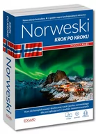 Książki obcojęzyczne do nauki języków - norweski krok po kroku. poziom a1-b1 - miniaturka - grafika 1