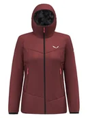 Kurtki i kamizelki sportowe damskie - Salewa Kurtka funkcyjna "Ortles" w kolorze czerwonym - miniaturka - grafika 1