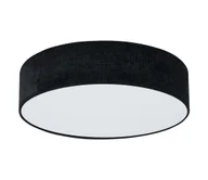 Lampy sufitowe - Duolla - LED Plafon CORTINA LED/26W/230V śr. 30 cm 4000K czarny - miniaturka - grafika 1