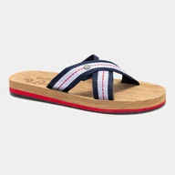 Klapki i japonki męskie - Klapki męskie Joma S.Gomera 2533 granatowo-czerwone r. 39 wytrzymałe lekkie - miniaturka - grafika 1