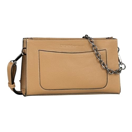 TOM TAILOR Denim Lennon damska torba na ramię Crossbody Bag mała, brązowy, S