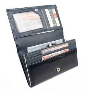 Portfel Damski Skórzany NICOLE Klasyczny Na Klamrę Skóra Naturalna NI60001 - Portfele Portfel Damski Skórzany NICOLE Klasyczny Na Klamrę Skóra Naturalna NI60001 - Portfele - miniaturka - grafika 8