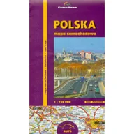 Atlasy i mapy - Polska Mapa samochodowa 1:750 000 - miniaturka - grafika 1