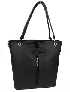 Torebka Skórzana MAGRE (PL) ELA BIS Skóra Naturalna CZARNY - Torebki damskie Torebka Skórzana MAGRE (PL) ELA BIS Skóra Naturalna CZARNY - Torebki damskie - miniaturka - grafika 1