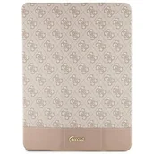Etui do tabletów - Guess GUFC10PS4SGP iPad 10.2" różowy/pink 4G Stripe Allover - miniaturka - grafika 1