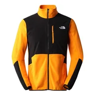 Bluzy sportowe męskie - Bluza The North Face Glacier Pro 0A5IHS7Q61 - pomarańczowo-czarna - miniaturka - grafika 1