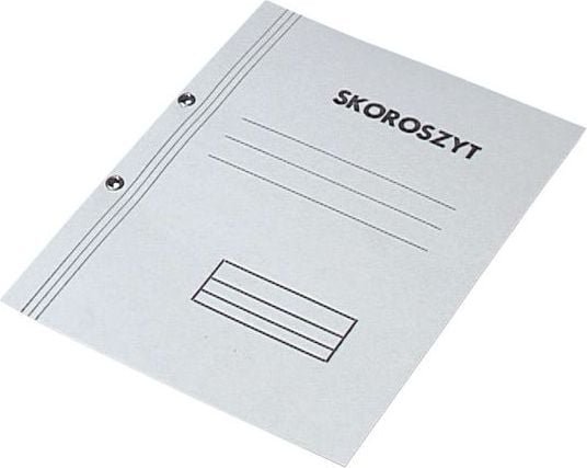 Idest Skoroszyt karton 1/1, A4, Oczkowy, 300G, Biały px1624