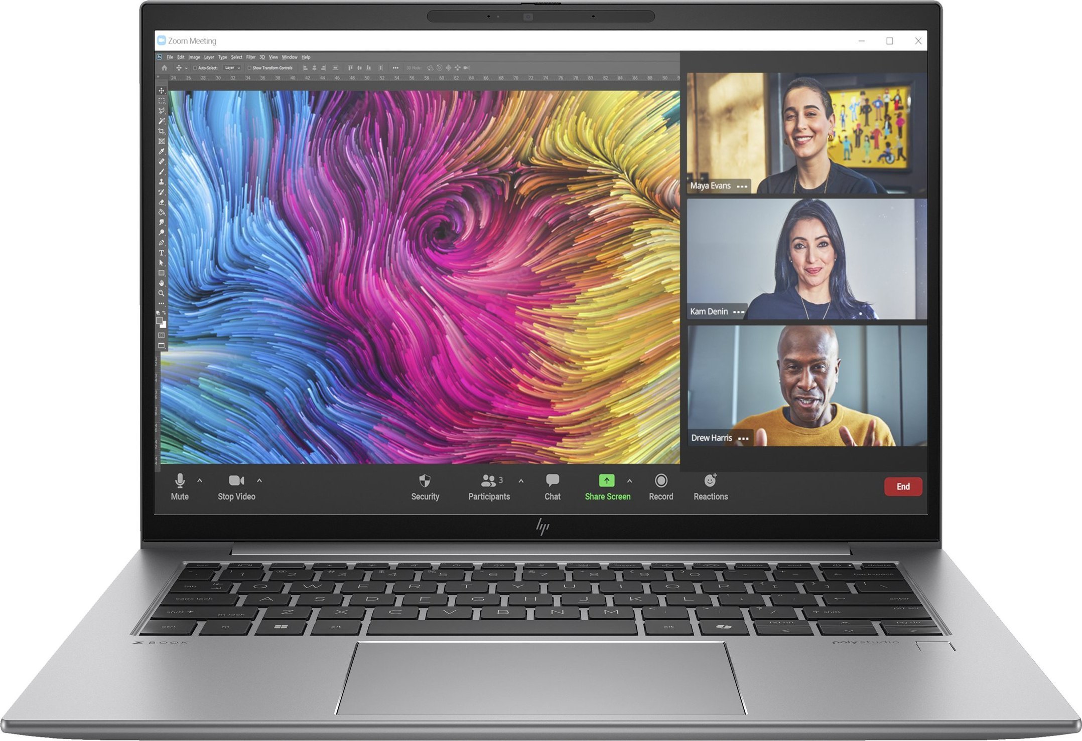 HP ZBook Firefly 14 G11 Intel Core Ultra 7 155H 35,56cm 14Zoll WUXGA 16GB 512GB/SSD NVIDIA A500 4GB W11P 3J War DE