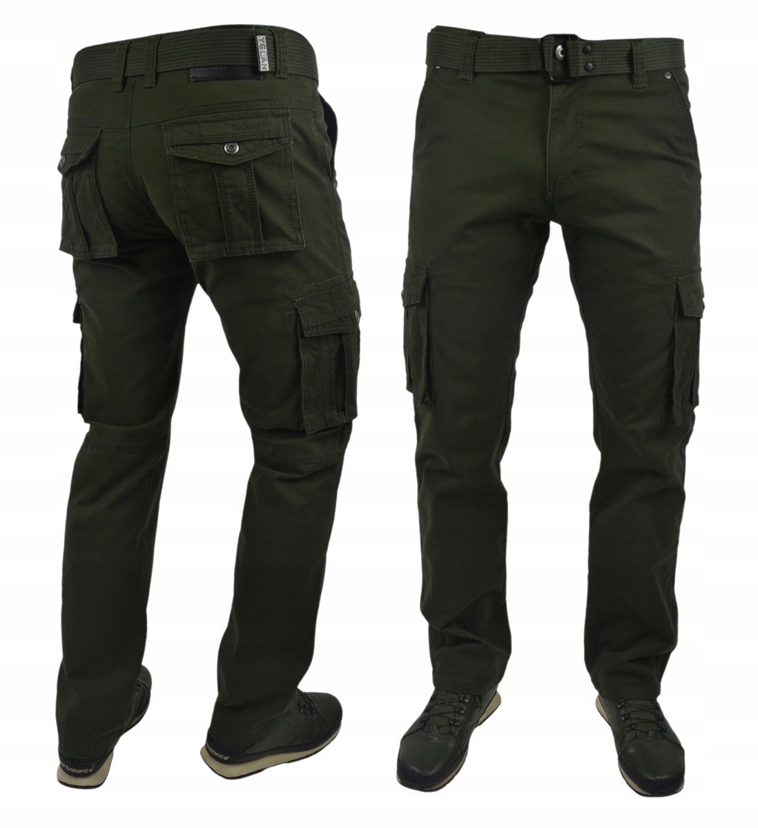 Spodnie bojówki robocze 724 r.30 pasek w cenie