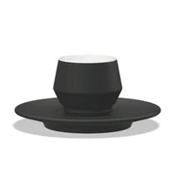 Filiżanki - Filiżanka Club House Maniko 205 ml - Czarna - miniaturka - grafika 1