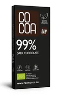 Czekolada - Cocoa Czekolada ciemna 99 % bezglutenowa 50 g - miniaturka - grafika 1