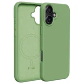 Etui i futerały do telefonów - Etui ETTERI Silicone Mag do Apple iPhone 16 Jasnozielony - miniaturka - grafika 1
