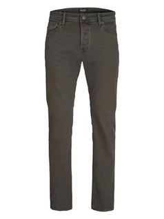 Spodnie męskie - Jack & Jones Dżinsy "Mike Original" - Regular fit - w kolorze brązowym - grafika 1