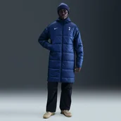 Kurtki i kamizelki sportowe męskie - Męska kurtka piłkarska zsyntetycznym wypełnieniem Nike Therma-FIT Tottenham Hotspur Academy Pro - Niebieski - miniaturka - grafika 1