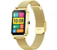 Smartwatch - Rubicon RNCE86 SMARUB145 Złoty - miniaturka - grafika 1