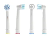 Końcówki do szczoteczek elektrycznych - Końcówka do szczoteczek Cross Action EB-50P HORIEN MEDICAL, 4 szt. - miniaturka - grafika 1